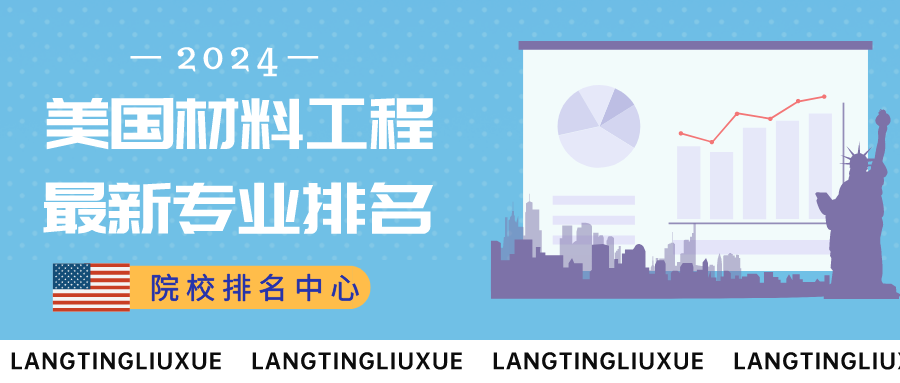 院校排名中心丨最新！美國(guó)材料工程專業(yè)排名